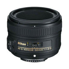 A Photo Of Nikon AF-S NIKKOR 50mm f/1.8G Lens – Compact Prime Lens for Nikon FX/35mm Film Cameras