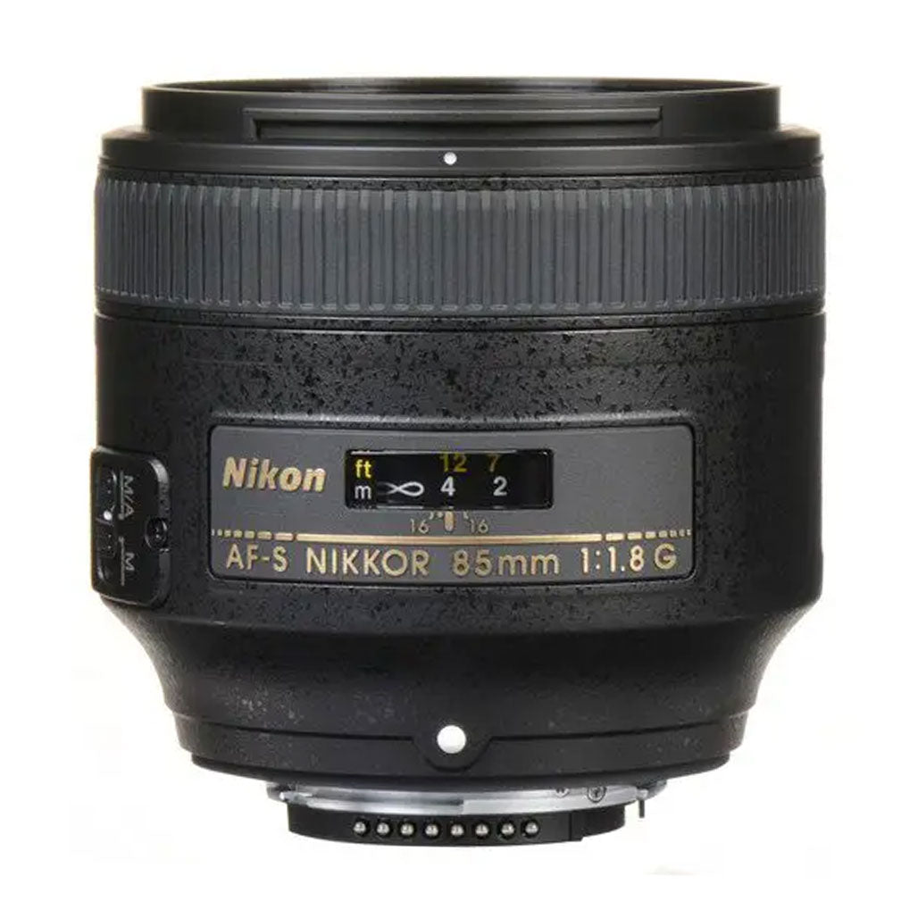 A Photo Of Nikon AF-S NIKKOR 85mm f/1.8G Lens – Ideal for Portraiture with Exceptional Low-Light Performance