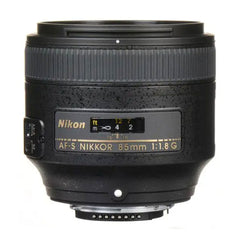 A Photo Of Nikon AF-S NIKKOR 85mm f/1.8G Lens – Ideal for Portraiture with Exceptional Low-Light Performance