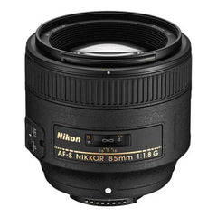 A Photo Of Nikon AF-S NIKKOR 85mm f/1.8G Lens – Ideal for Portraiture with Exceptional Low-Light Performance