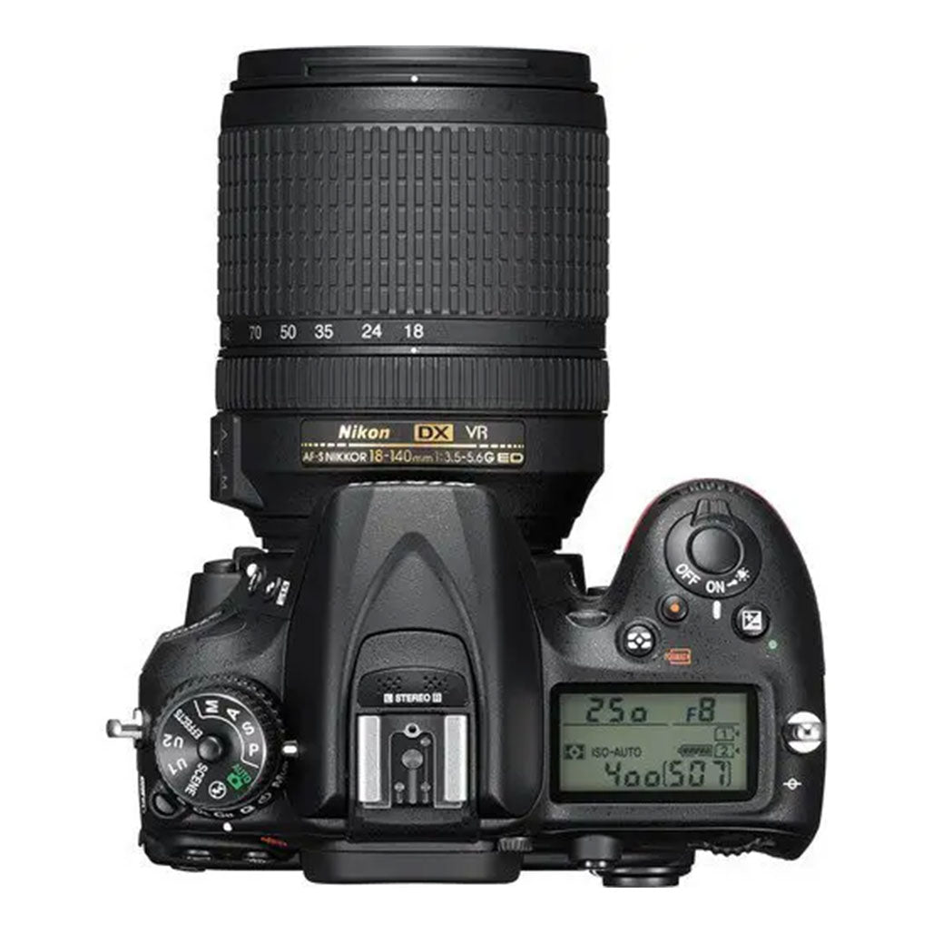 A Photo Of Nikon D7200 DSLR Camera with 18-140mm Lens
