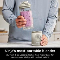 A Photo Of Ninja Blast Max BC251 Cordless Blender – Powerful Portable 650ml Smoothie Maker with Ice Crushing Power