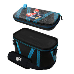A Photo Of Nintendo Switch Kart Drift Overnight Case GLOW – Officially Licensed, Glows in the Dark, Customizable, Travel-Friendly Case for Nintendo Switch Systems