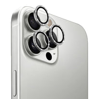 UNIQ Optix AluGuard 9H Tempered Lens Protector for iPhone 16 Pro / 16 Pro Max - Aluminum Frame, Scratch-Resistant, Anti-Fingerprint