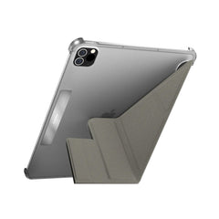 A Photo Of SwitchEasy Origami Nude Flexi-Folding Case for 2022 iPad 10th Gen - Gray