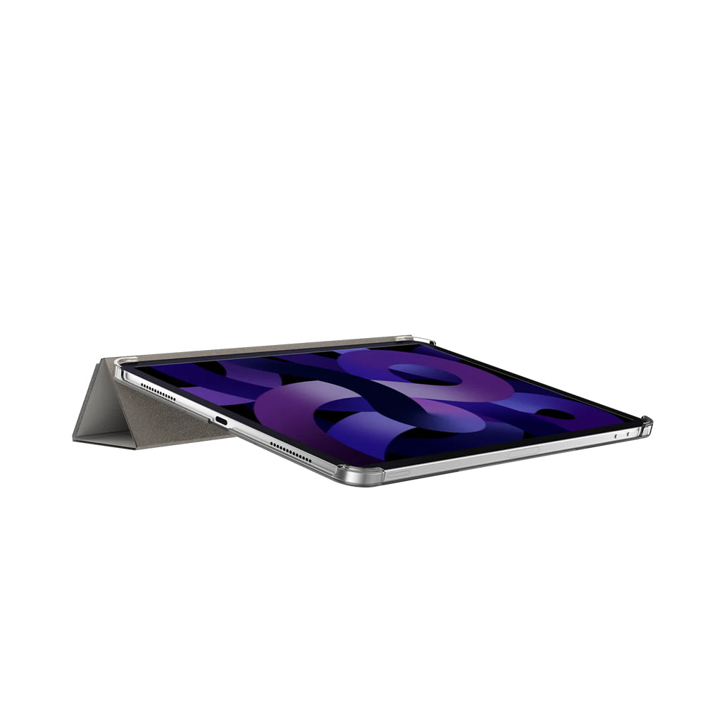 A Photo Of SwitchEasy Origami Nude Flexi-Folding Case for 2022 iPad 10th Gen - Gray