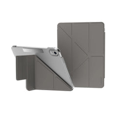 A Photo Of SwitchEasy Origami Nude Flexi-Folding Case for 2022 iPad 10th Gen - Gray