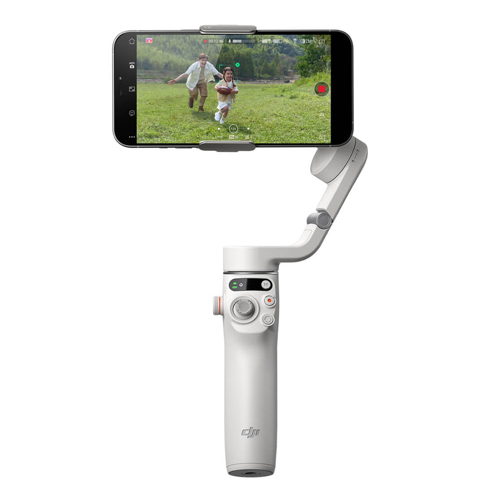 A Photo Of DJI Osmo Mobile 6 Smartphone Gimbal Stabilizer, 3-Axis Phone Gimbal - Platinum Gray