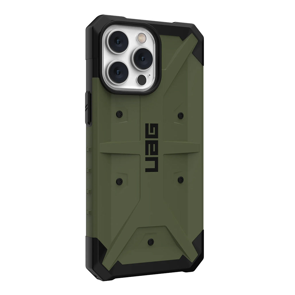 A Photo Of UAG Pathfinder Series Case for iPhone 14 Pro Max - Olive Green