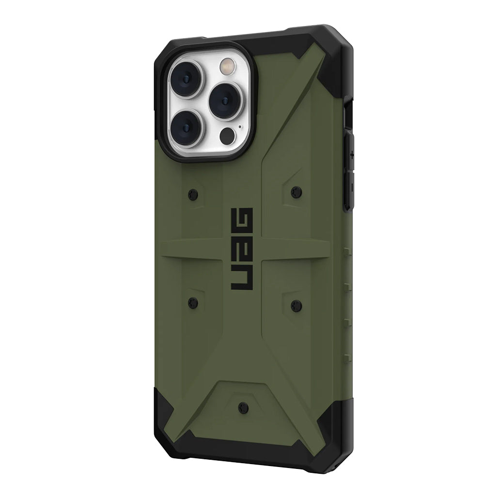 A Photo Of UAG Pathfinder Series Case for iPhone 14 Pro Max - Olive Green
