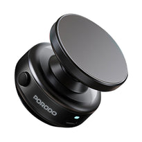 Porodo Vacuseal Magsafe Magnetic Phone Mount - Black | Strong Suction, Adjustable Viewing, One-Hand Operation