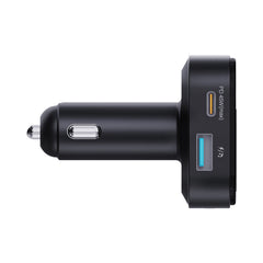 A Photo Of Porodo Dual Microphone FM Transmitter & Charger