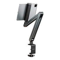 Porodo Adjustable Multi-Joint Phone and Tablet Mount – Universal Stand for Desk or Countertop