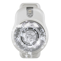 Porodo Lifestyle LFS033 Wall-Mounted Electric Back Scrubber – 2600mAh Rechargeable, IPX7 Waterproof – White