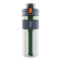 Porodo Lifestyle 2-Stage Filtration Water Bottle - BPA-Free, 600mL, Travel-Friendly Hydration