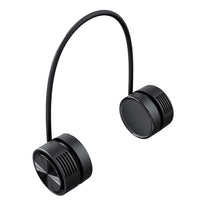 Porodo LifeStyle Flexicool Portable Neck Fan - Black | PD-LSNCFAN-BK