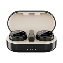 Porodo Lavalier Microphone with Type-C Connector and Lightning Adapter, 600mAh Charging Case, Low Latency – Black