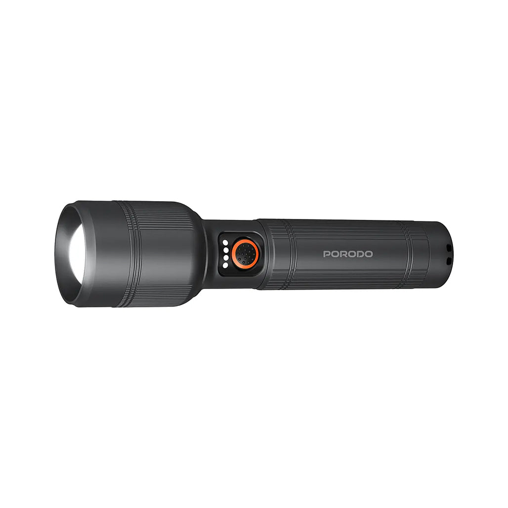 A Photo Of Porodo Lifestyle Lumalite 2500 Rechargeable Flashlight