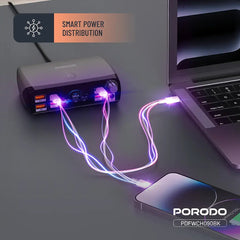 A Photo Of Porodo PowerGate Smart Charging Station 252W