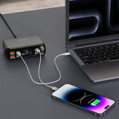 A Photo Of Porodo PowerGate Smart Charging Station 252W