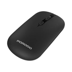 A Photo Of Porodo 6-In-1 Keyboard & Mouse Set - Black