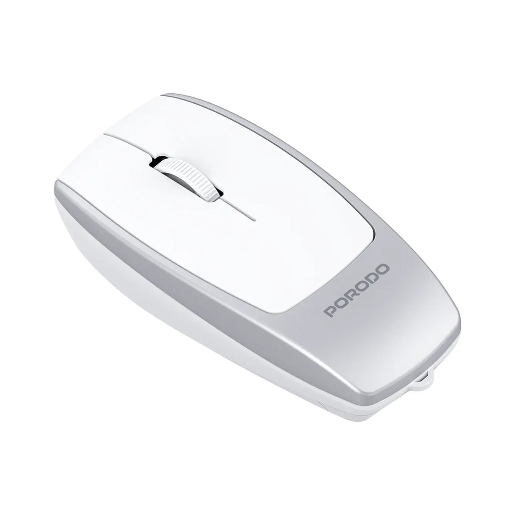 A Photo Of Porodo 1600DPI Wireless Mouse with Card Reader