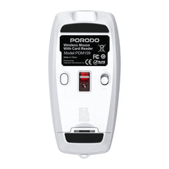 A Photo Of Porodo 1600DPI Wireless Mouse with Card Reader