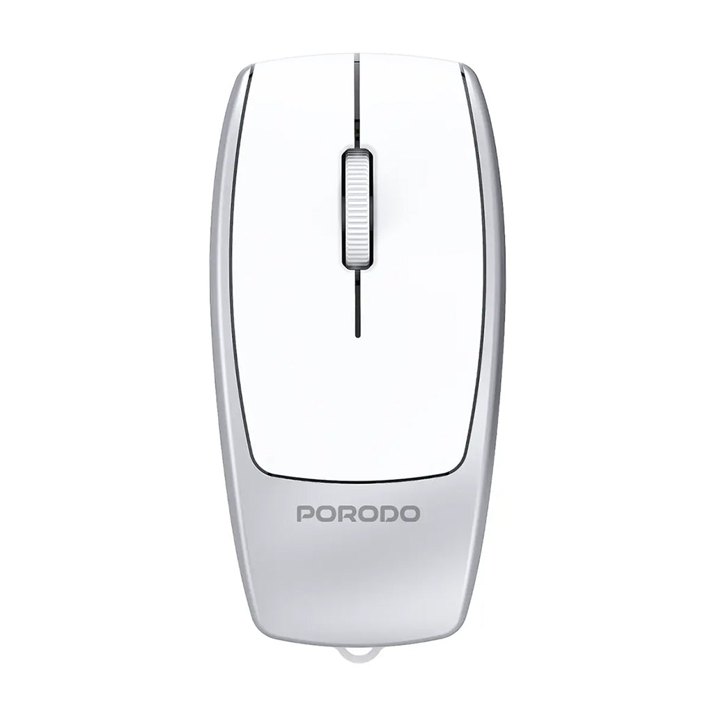 A Photo Of Porodo 1600DPI Wireless Mouse with Card Reader