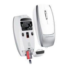 A Photo Of Porodo 1600DPI Wireless Mouse with Card Reader