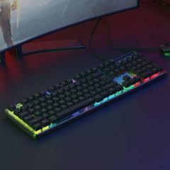 A Photo Of Porodo PDX216 - Porodo Gaming Lucid Wired Gaming Keyboard