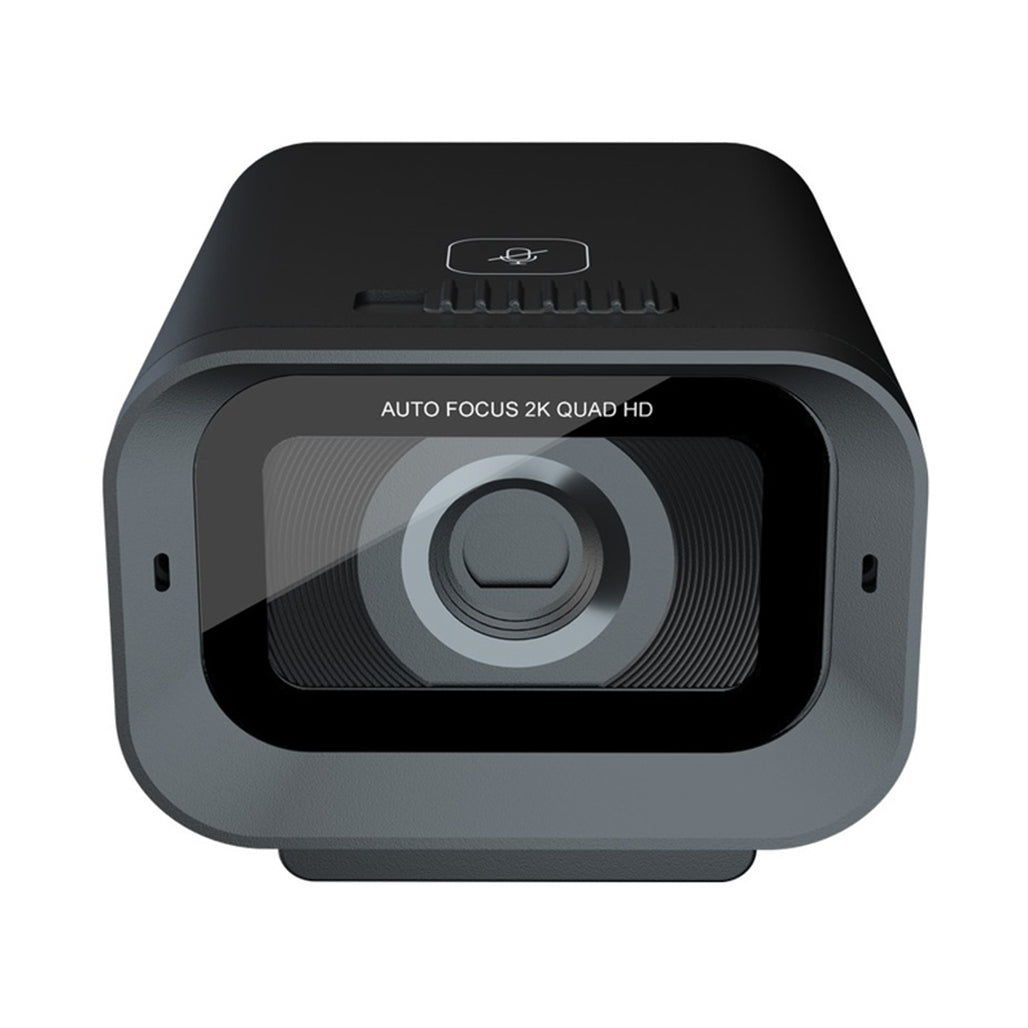 A Photo Of Porodo Gaming 2K 30fps Auto Focus Webcam with in-built Mic and Tripod