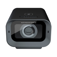 A Photo Of Porodo Gaming 2K 30fps Auto Focus Webcam with in-built Mic and Tripod