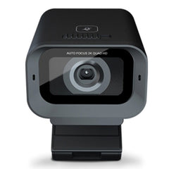 A Photo Of Porodo Gaming 2K 30fps Auto Focus Webcam with in-built Mic and Tripod