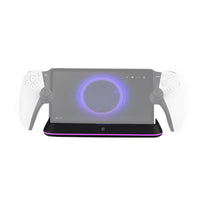 Porodo Gaming PlayStation Portal Charging Dock – Anti-Slip Base, Built-in Safeguard, RGB Lighting, ABS Material