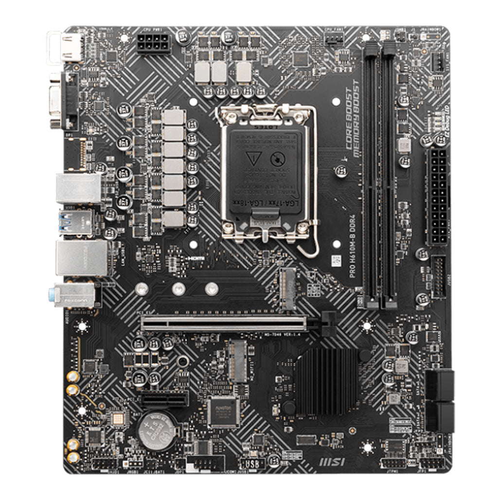 A Photo Of MSI PRO H610M-B DDR4 Motherboard - 911-7D46-022