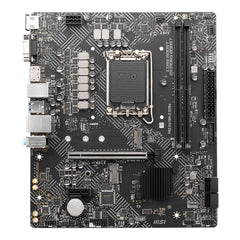 A Photo Of MSI PRO H610M-G DDR4 Micro-ATX Motherboard - Advanced Performance with Intel® H610 Chipset and Lightning Gen 4 PCIe