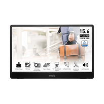 MSI PRO MP161 E2U - 15.6" FHD IPS Portable Monitor with Ergonomic Design and Built-In Speakers