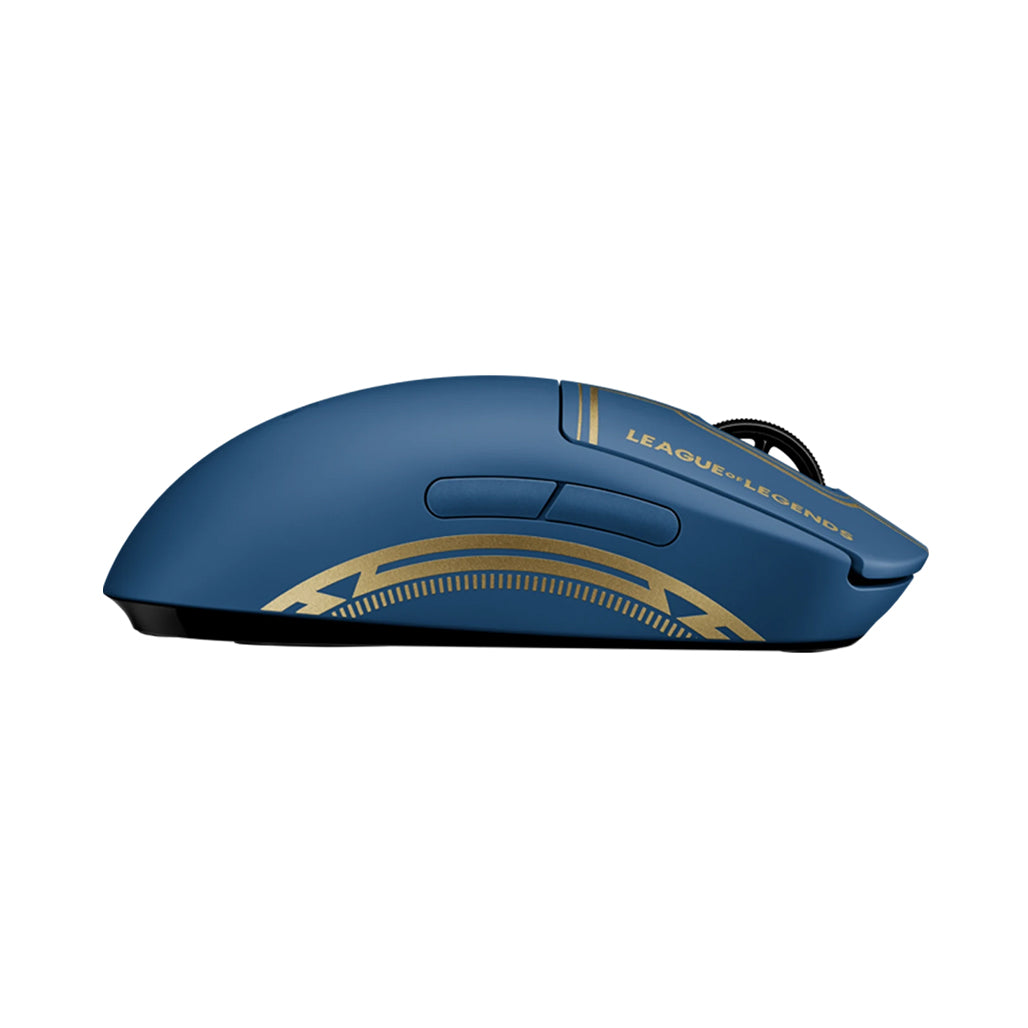 A Photo Of Logitech PRO Wireless Mouse League of Legends Edition - HERO 25K Sensor, LIGHTSPEED Wireless, Customizable RGB - 910-006453