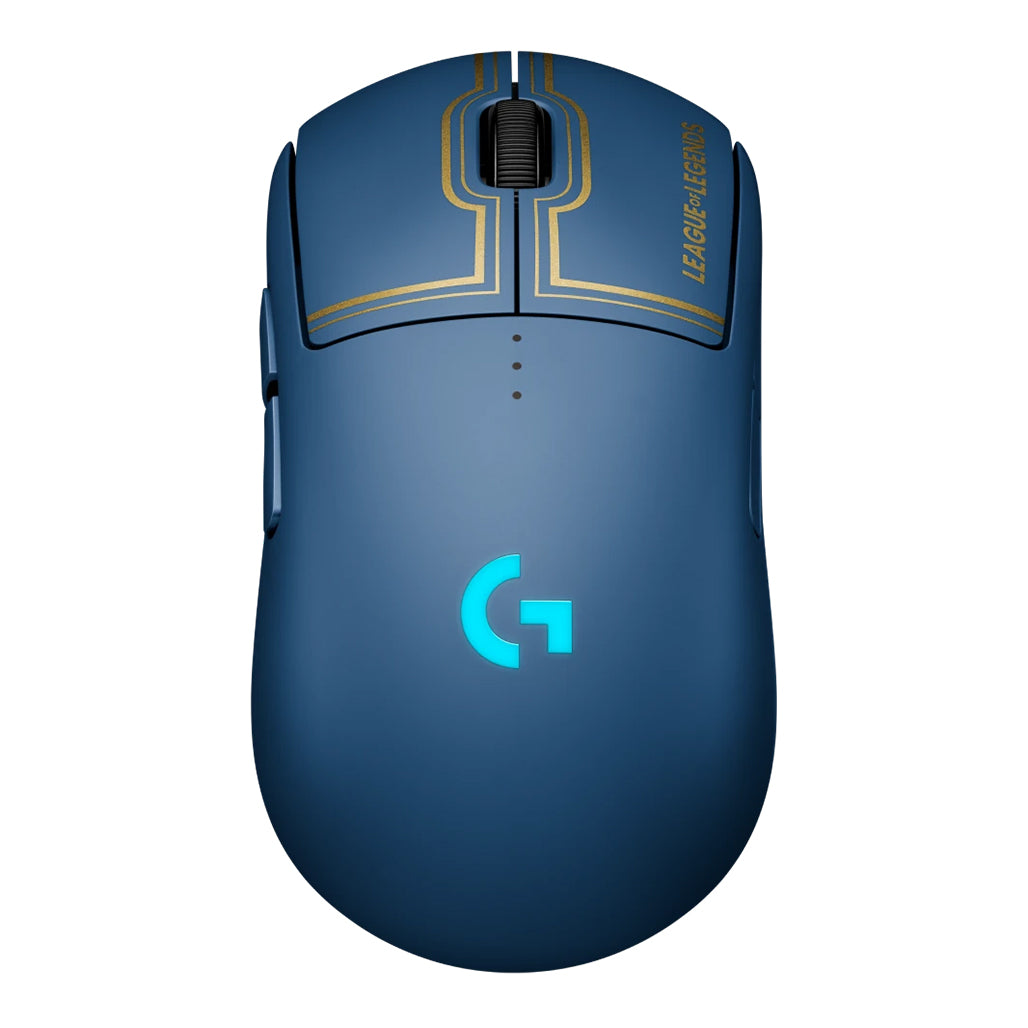 A Photo Of Logitech PRO Wireless Mouse League of Legends Edition - HERO 25K Sensor, LIGHTSPEED Wireless, Customizable RGB - 910-006453
