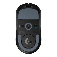 A Photo Of Logitech PRO X SUPERLIGHT 2 LIGHTSPEED Wireless Gaming Mouse - Black - HERO 2 Sensor, 60g, Hybrid Lightforce Switches - 910-006630