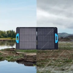 A Photo Of Anker Solix PS100 Portable 100W Solar Panel – Lightweight, Waterproof & High-Efficiency Power for Outdoor Use