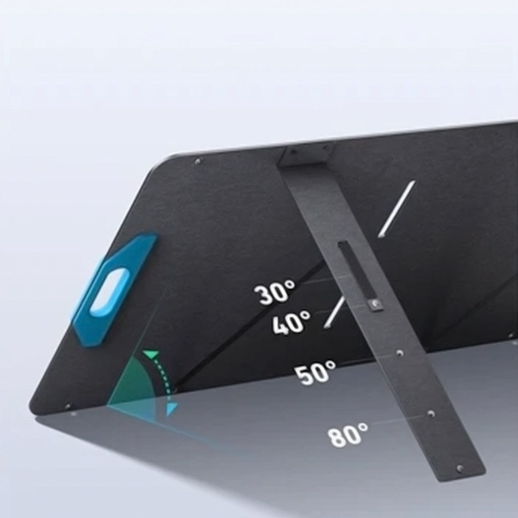 A Photo Of Anker Solix PS100 Portable 100W Solar Panel – Lightweight, Waterproof & High-Efficiency Power for Outdoor Use