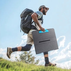 A Photo Of Anker Solix PS100 Portable 100W Solar Panel – Lightweight, Waterproof & High-Efficiency Power for Outdoor Use