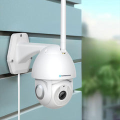 A Photo Of Powerology 4G Outdoor Camera with Motion Detection & Full-Color Night Vision
