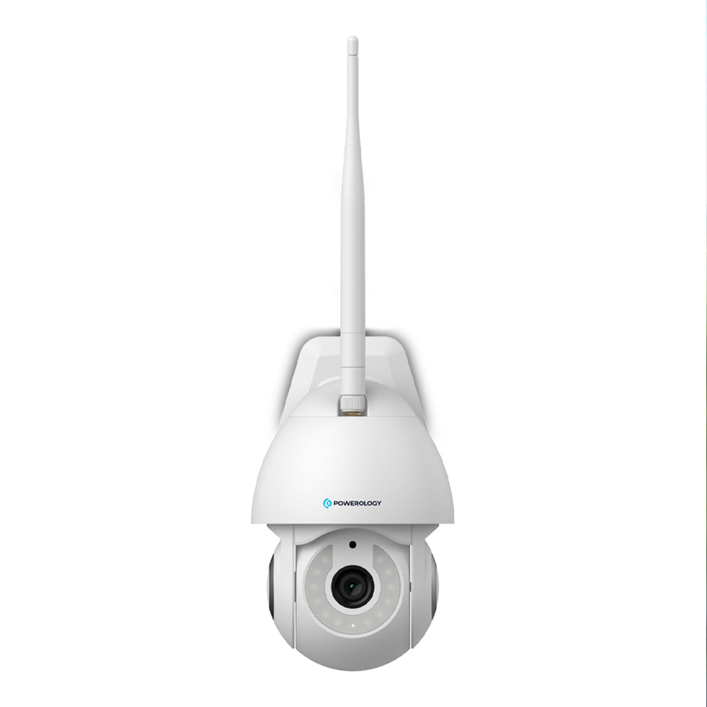 A Photo Of Powerology 4G Outdoor Camera with Motion Detection & Full-Color Night Vision