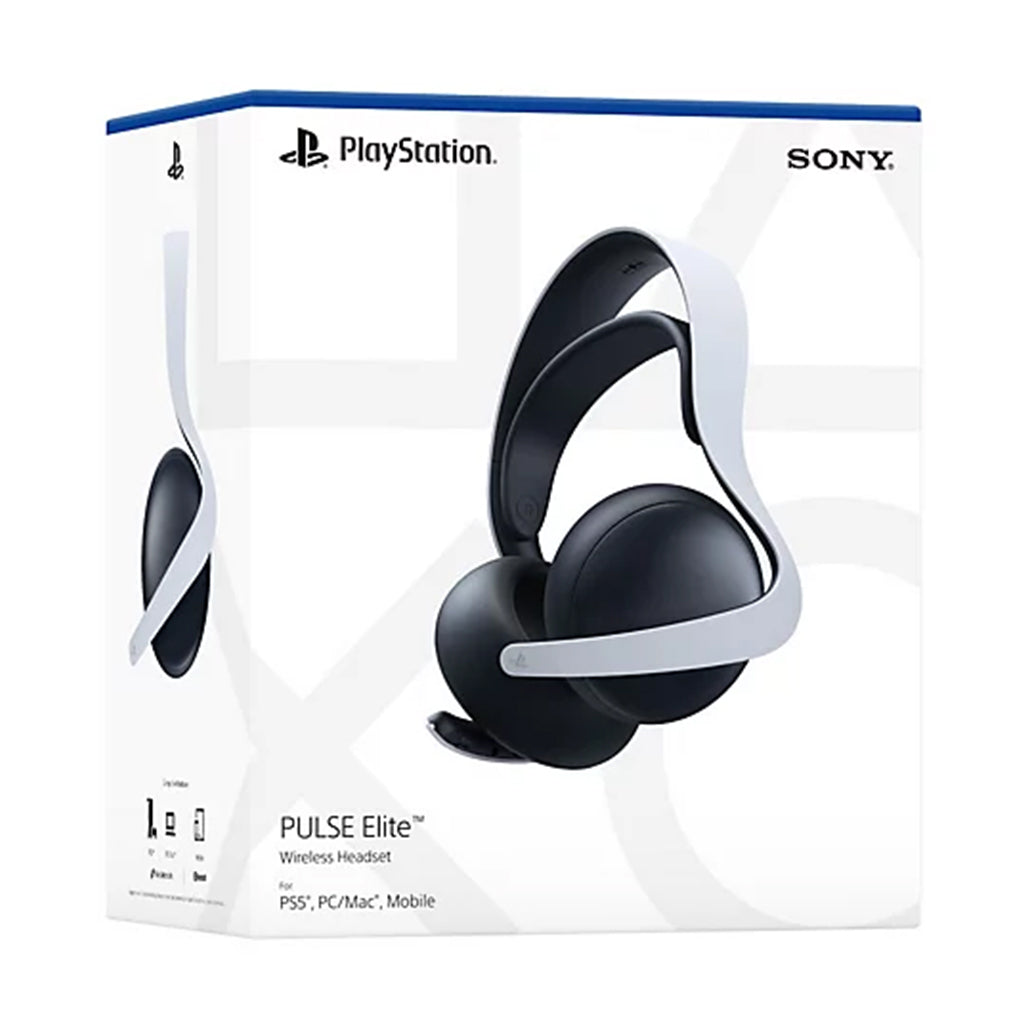 A Photo Of Sony PlayStation Pulse Elite Wireless Headset – Next-Gen Gaming Audio with Planar Magnetic Drivers, AI Noise Rejection, and 30-Hour Battery Life