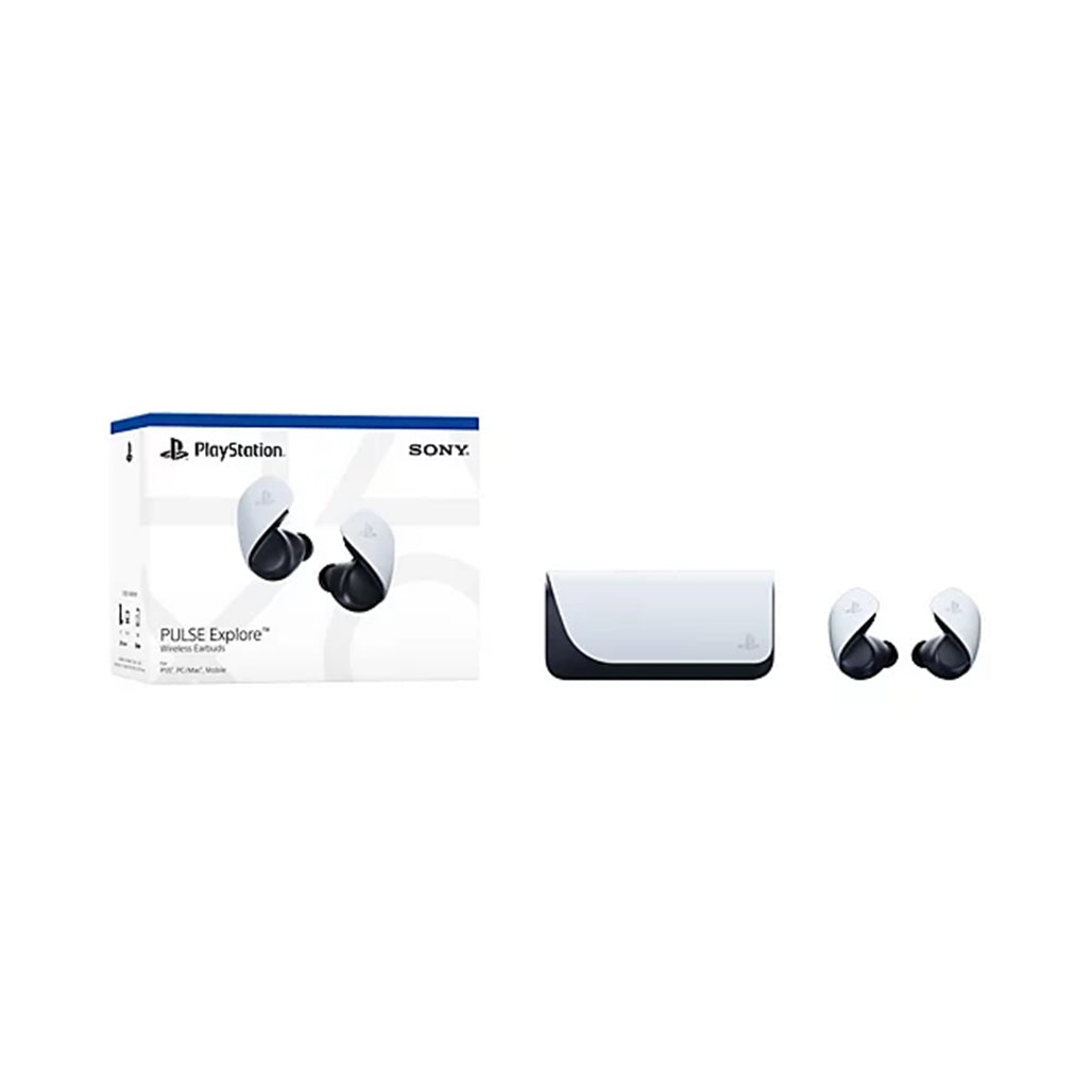 A Photo Of Sony PlayStation Pulse Explore Wireless Earbuds for PS5 – Next-Gen Audio with Planar Magnetic Drivers, AI Noise Rejection, and Portable Charging Case