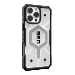 A Photo Of UAG Pathfinder Clear Case for iPhone 16 Pro Max – MagSafe Compatible, Drop Protection, Lightweight Design