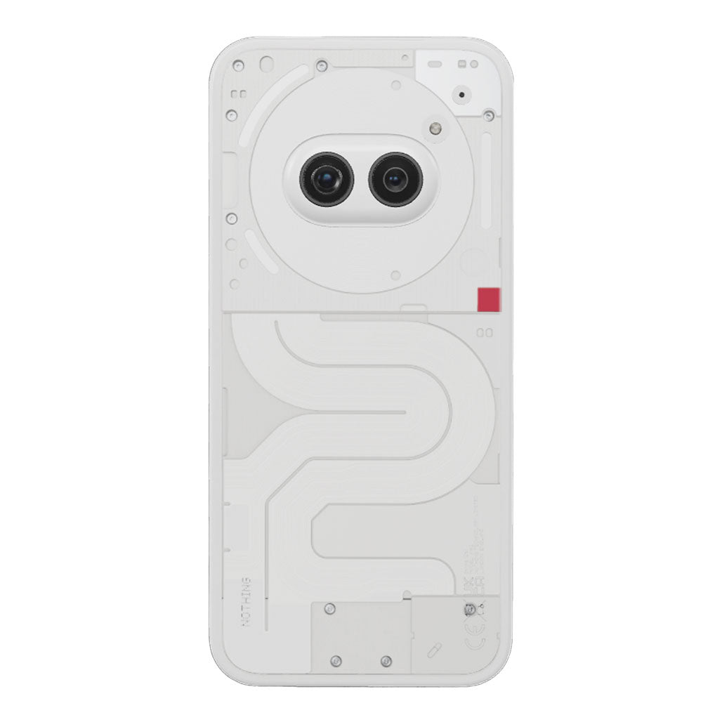 A Photo Of Nothing Phone (2a) - 12GB RAM, 256GB Storage - Milky | Advanced Performance & Stunning Display