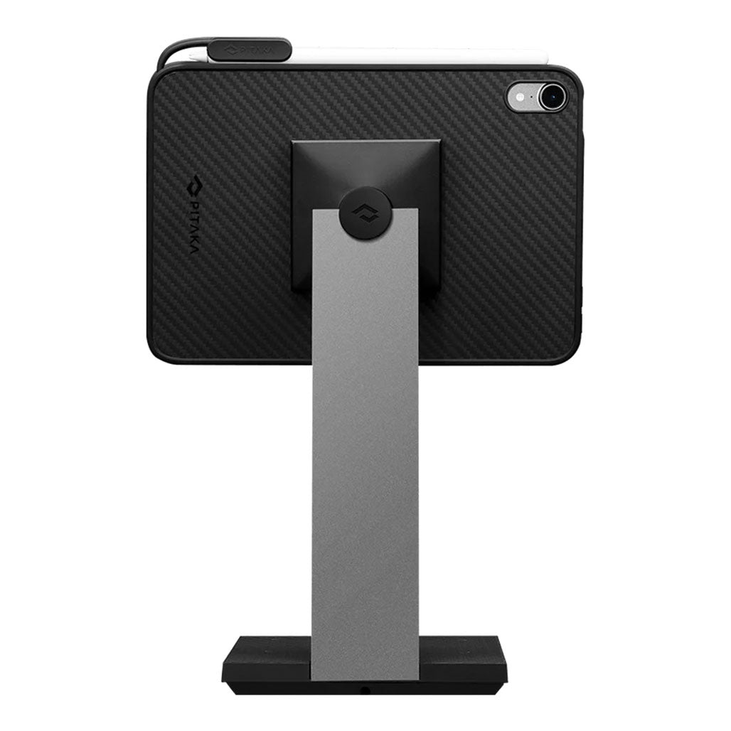 A Photo Of Pitaka MagEZ Charging Stand MES2103 for iPad With Wireless Charging